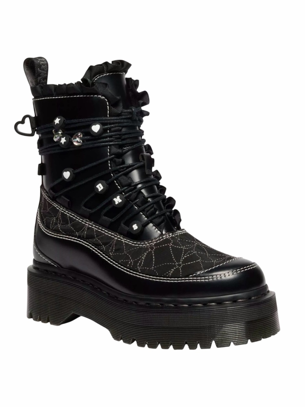 Dr. Martens JADON FRILL
SMOOTH LEATHER PLATFORM BOOTS